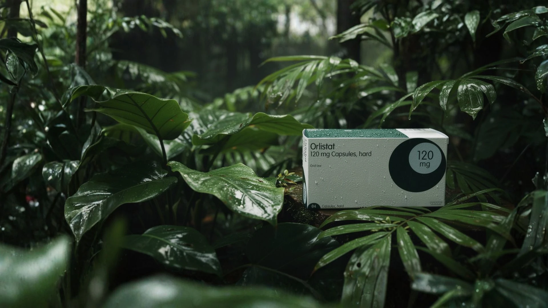 Orlistat capsule medication for weight loss